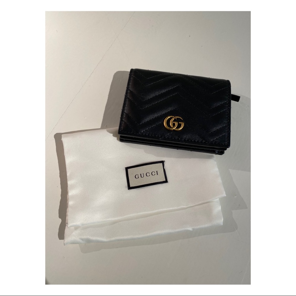 Gucci Marmont Matelasse Card Case
